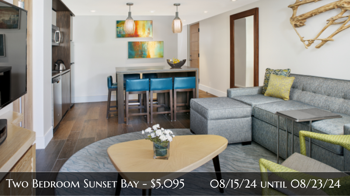 Two Bedroom Sunset Bay Villa - $7,000/week! Christmas Week!